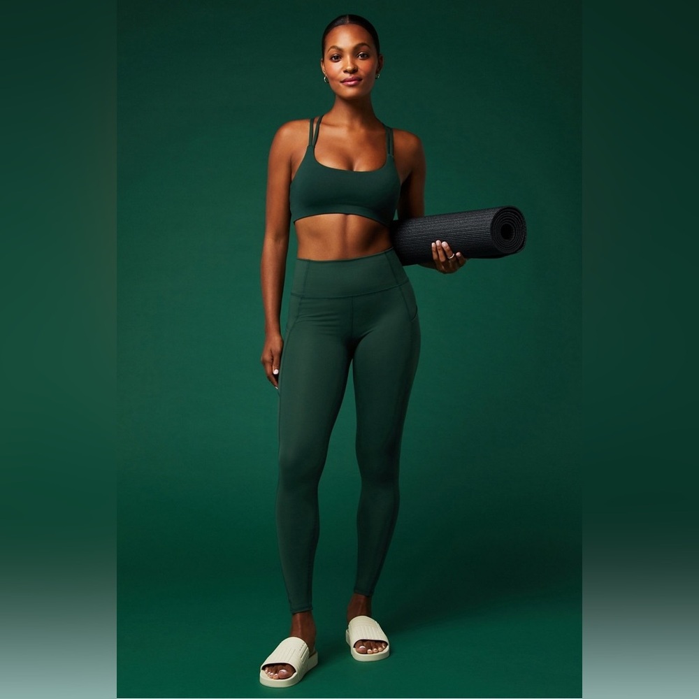 NWT Fabletics Oasis PureLuxe High-Waisted Legging XL Everpine (Green)